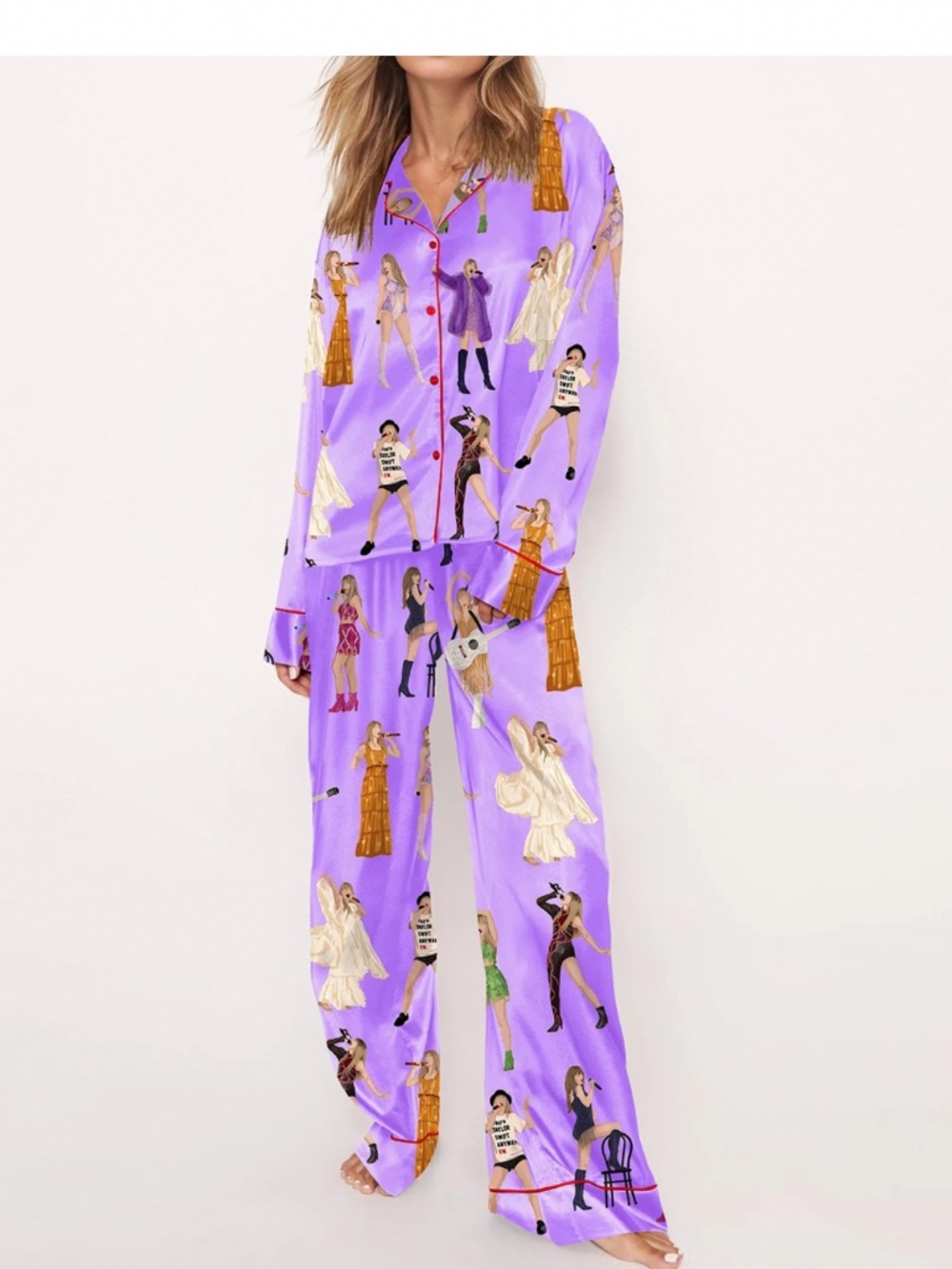 Sheshow pajama Taylor swift print set